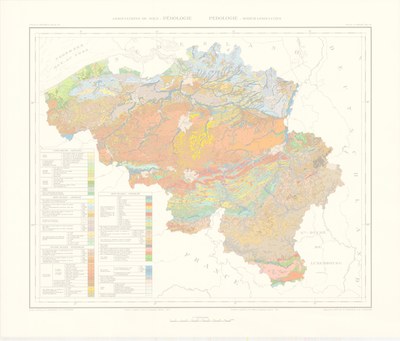 atlas van Belgie blad 11 pedologie