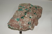 RG0023 Dioptase Calcite Crystals.JPG RG0023 Dioptase Calcite Crystals.JPG