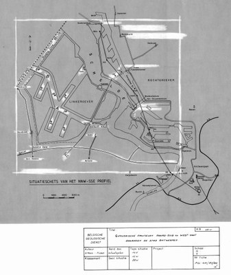 PGL 83-105a Geologische profielen NS-WO Antwerpen 014E-015W-028W